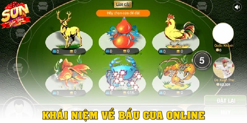 Khái niệm về bầu cua online