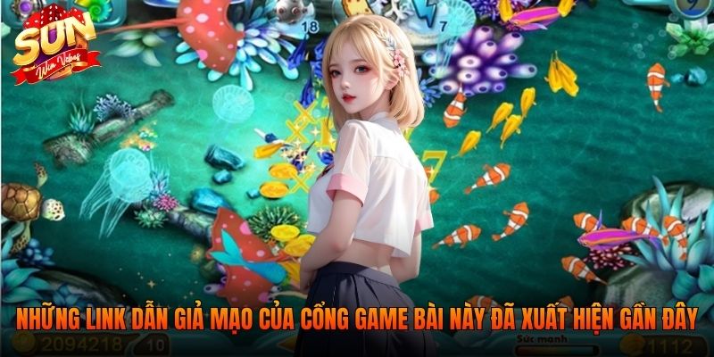 Những link dẫn giả mạo của cổng game bài này đã xuất hiện gần đây